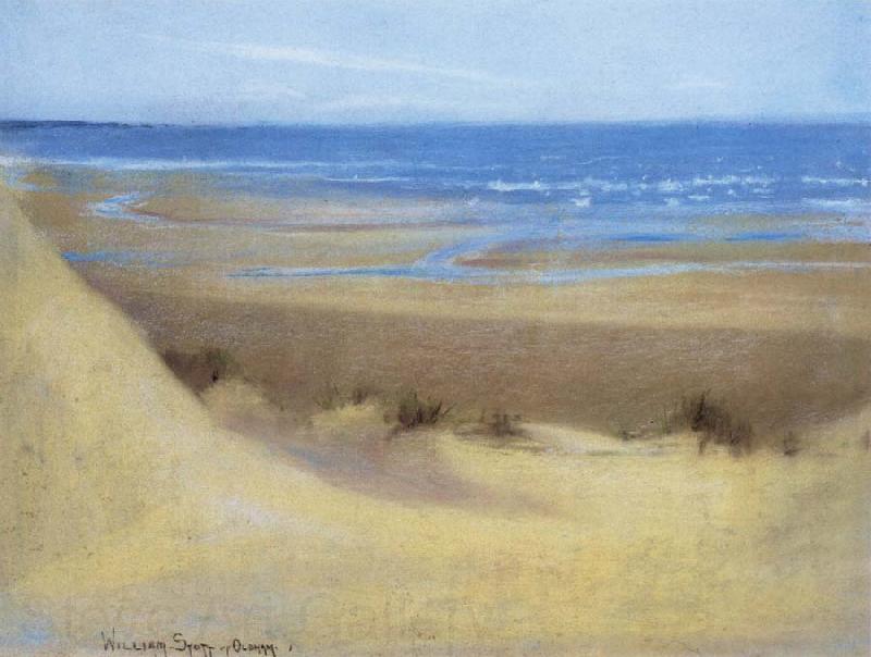 William Stott of Oldham Sparking Sea Spain oil painting art